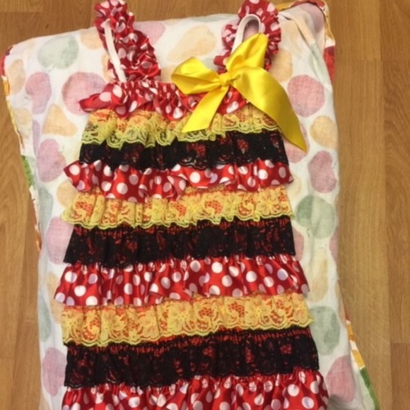 Handmade Etsy Ruffled Onesie 24 month old - Picture 8 of 8